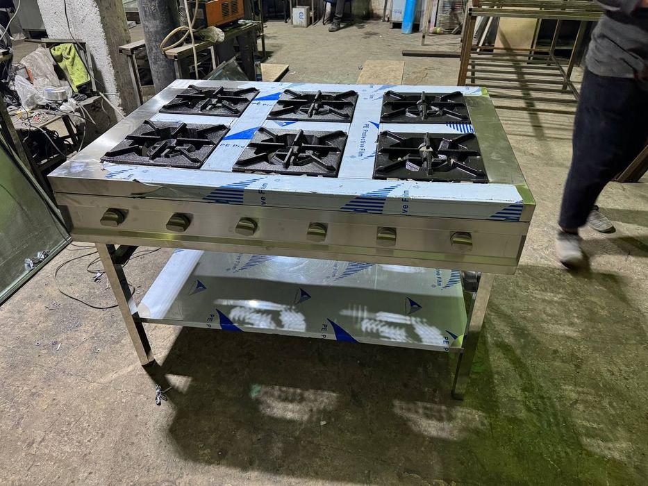 Промышленная газовая плита