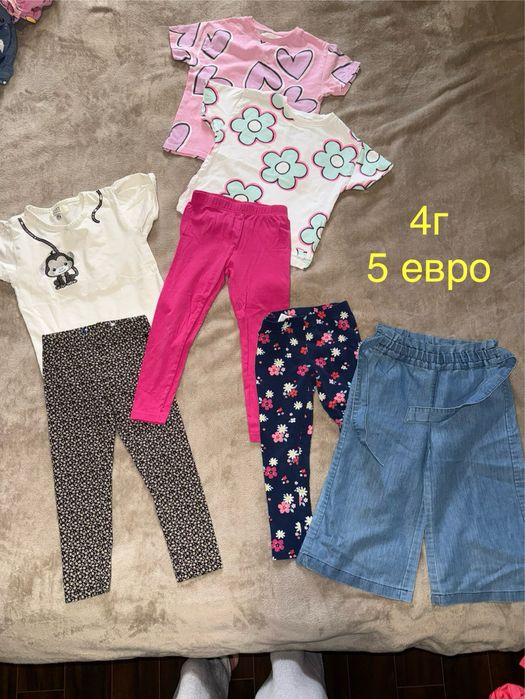 Детски дрехи момиче 4г рокли
