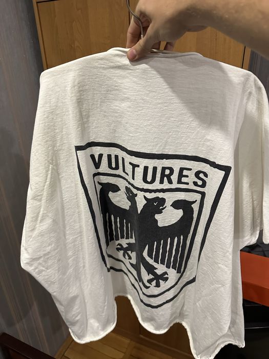 YZY x Gosha Rubchinskiy wultures white tee