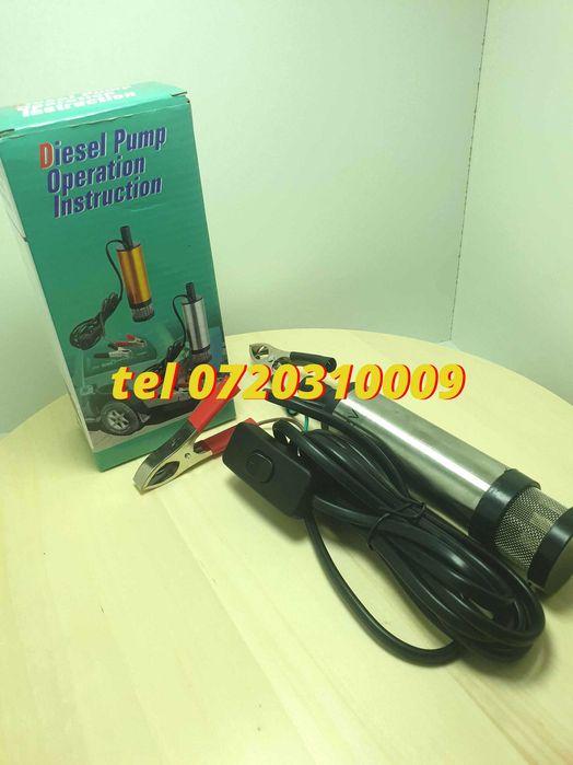 Pompa Submersibila Electrica Motorina 12V camioane diametru