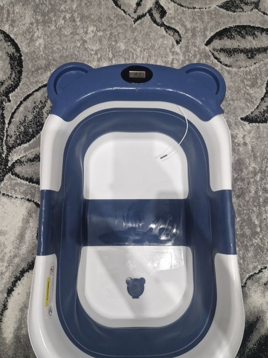 Cadita bebeluși pliabila cu termostat