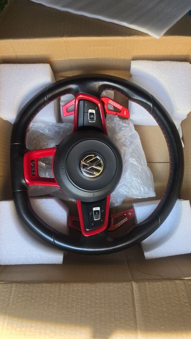 Vand Volan VW Golf Mk7 GTI R GTD cu padele complet