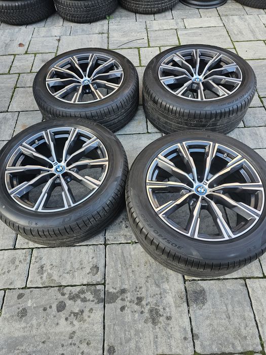 Jante originale Bmw X5 G05 X6 G06 r20 cu cauciucuri de vară