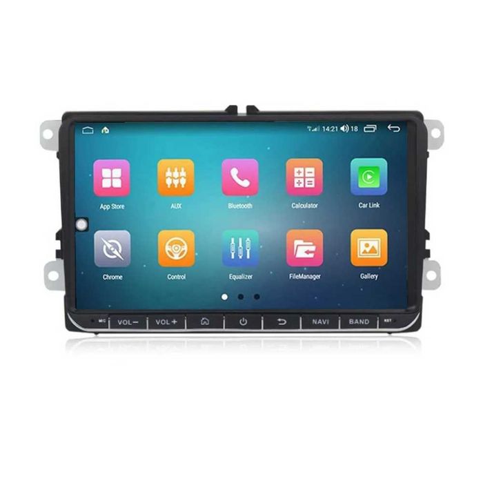 volkswagen VW PASSAT GOLF 5 6 - 9" инч SKODA SEAT НАВИГАЦИЯ Андроид 14