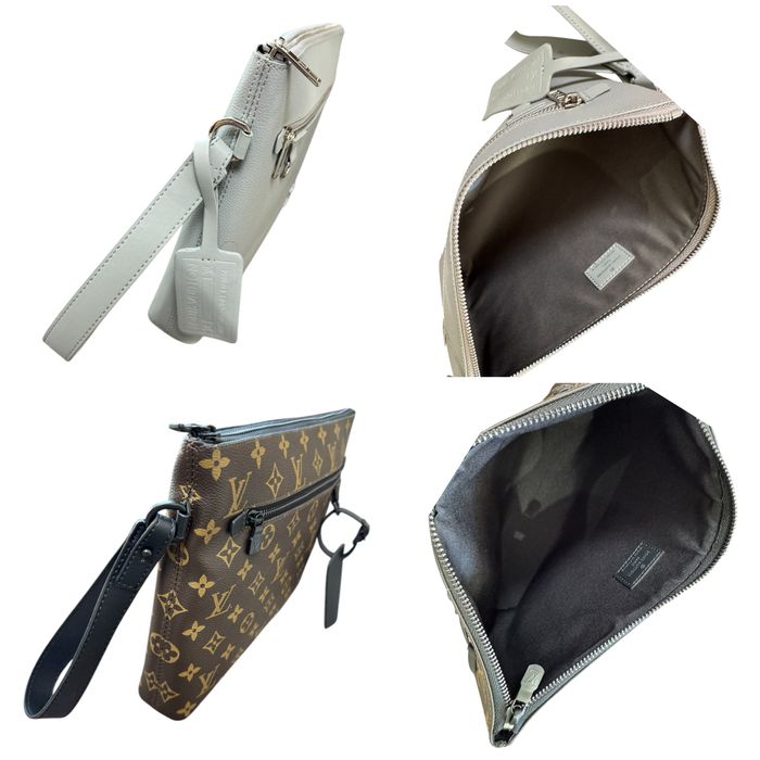 Чанта клъч естесвена кожа Louis vuitton ,Gucci,Prada