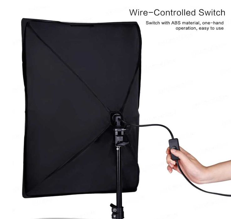 Софтбокс 135W 5500K постоянно осветление , фотография / видео