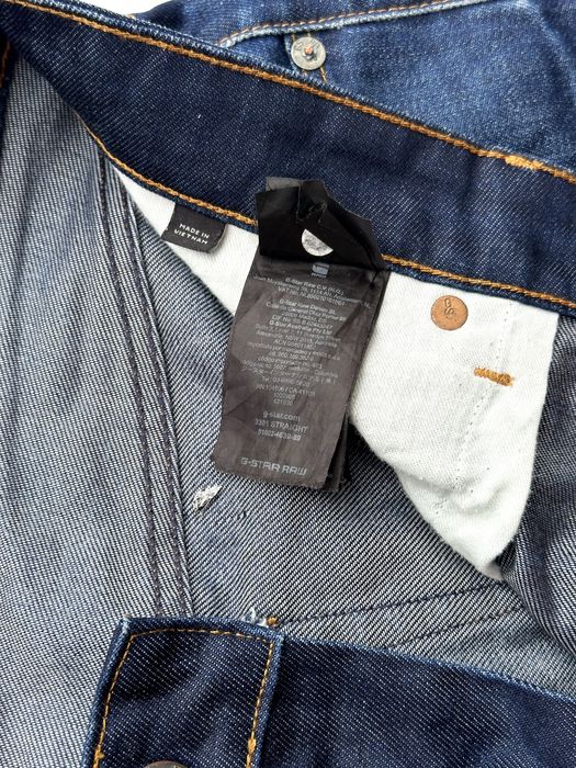 Мъжки дънки G-Star Raw (3301 Straight) - размер W34 / L30, Отлично състояние