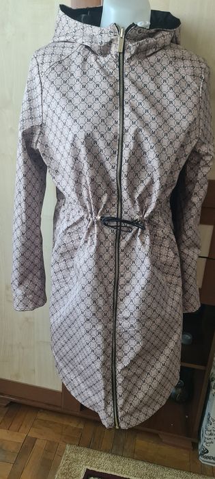 Geaca lunga cu 2 fete