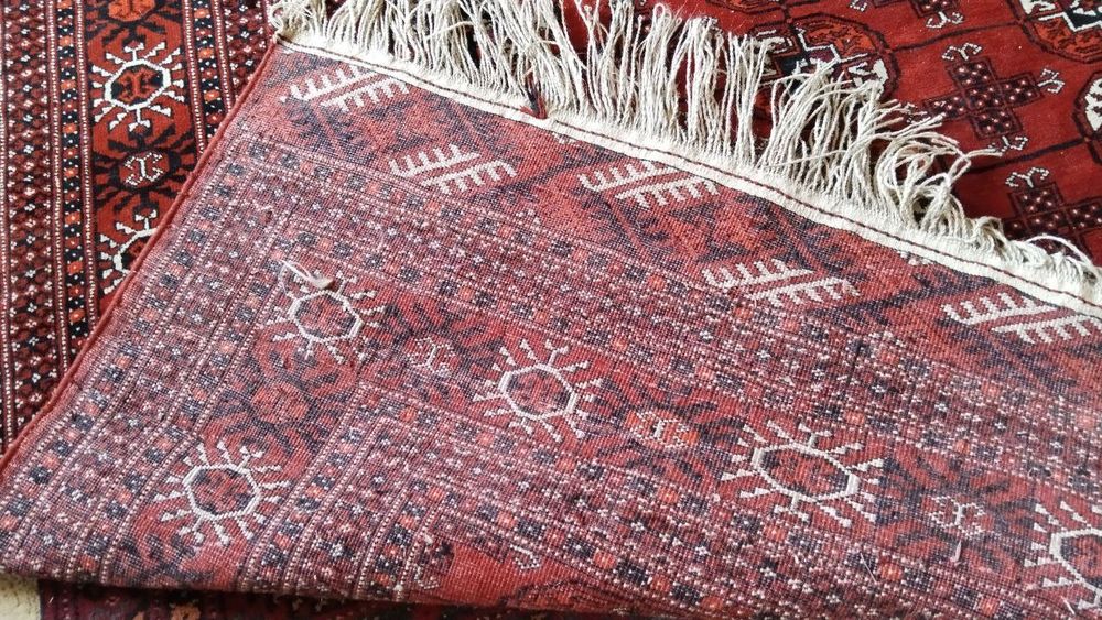 Ковёр туркменский, ручной работы.