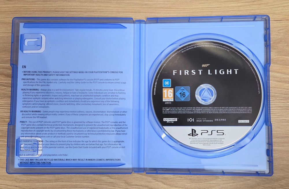Vand 007 First Light PS5