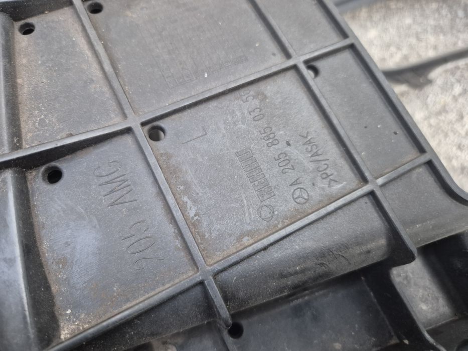 Дифузьор с накрайници AMG Mercedes C class W205 Мерцедес