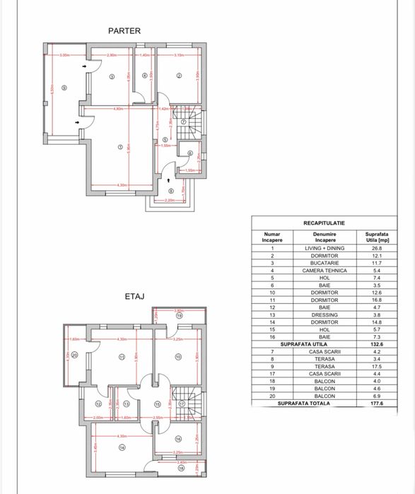 Casa 4 dormitoare langa padure in Pantelimon, complex Forest Residence