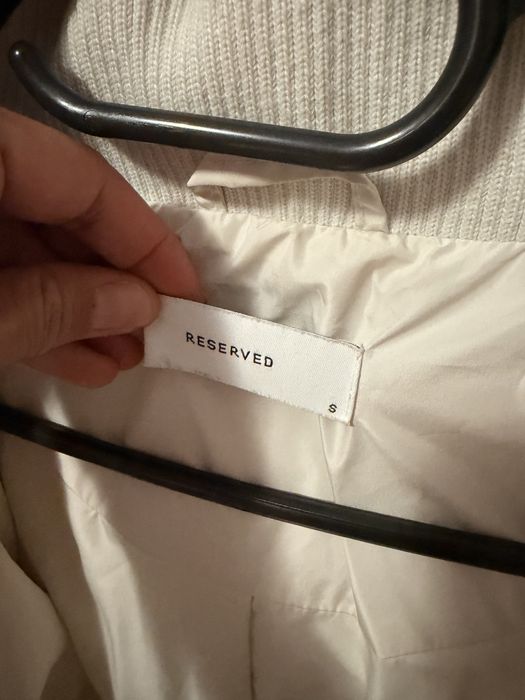 Бяло яке Reserved - като НОВО - S размер