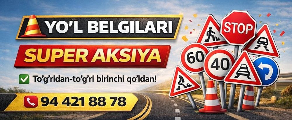 Дорожный знак Йул белгилари  60х60 70х70 90×90