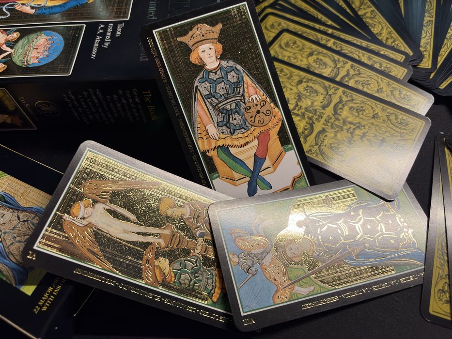 Visconti Gold Tarot KIT