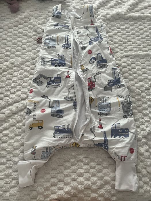 Saculet de dormit cu picioare de iarna Angel Baby