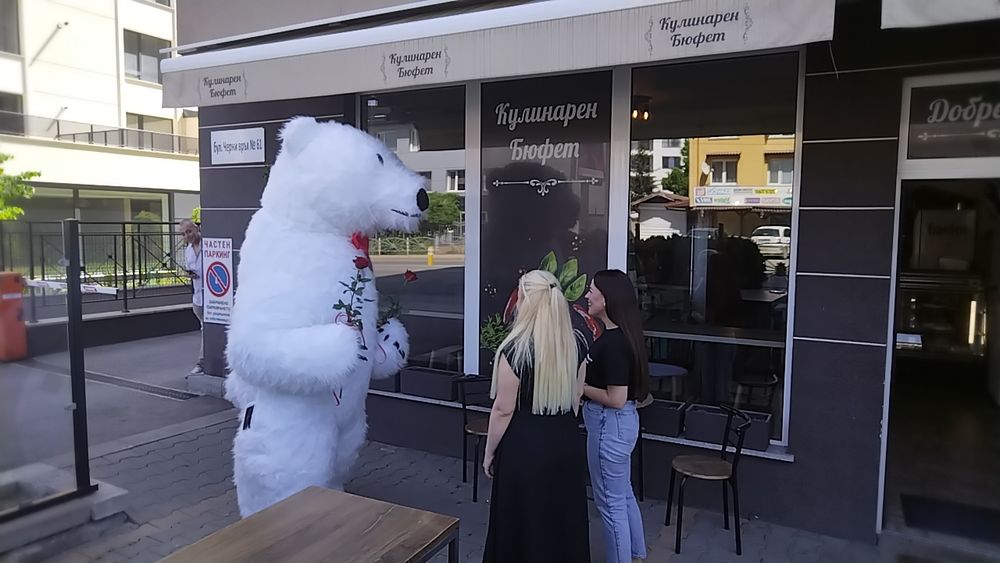 Изненада с голямото бяло мече