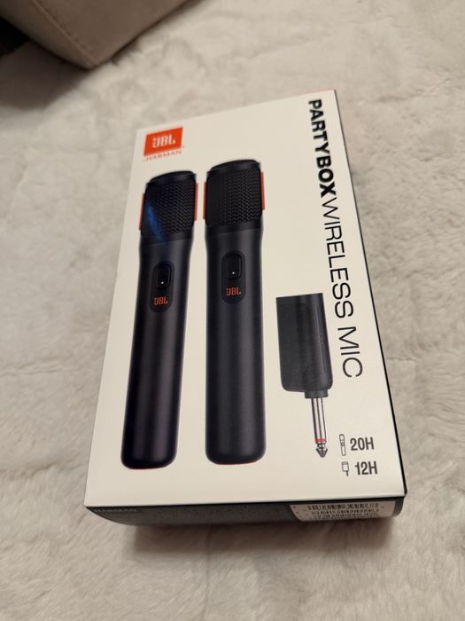 Set microfoane JBL Partybox Wireless