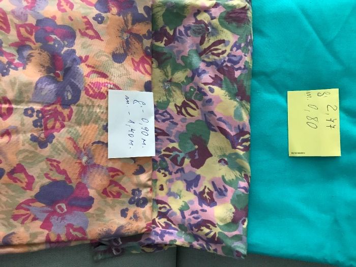 Летни, памучни, вълнени платове - прибавени нови