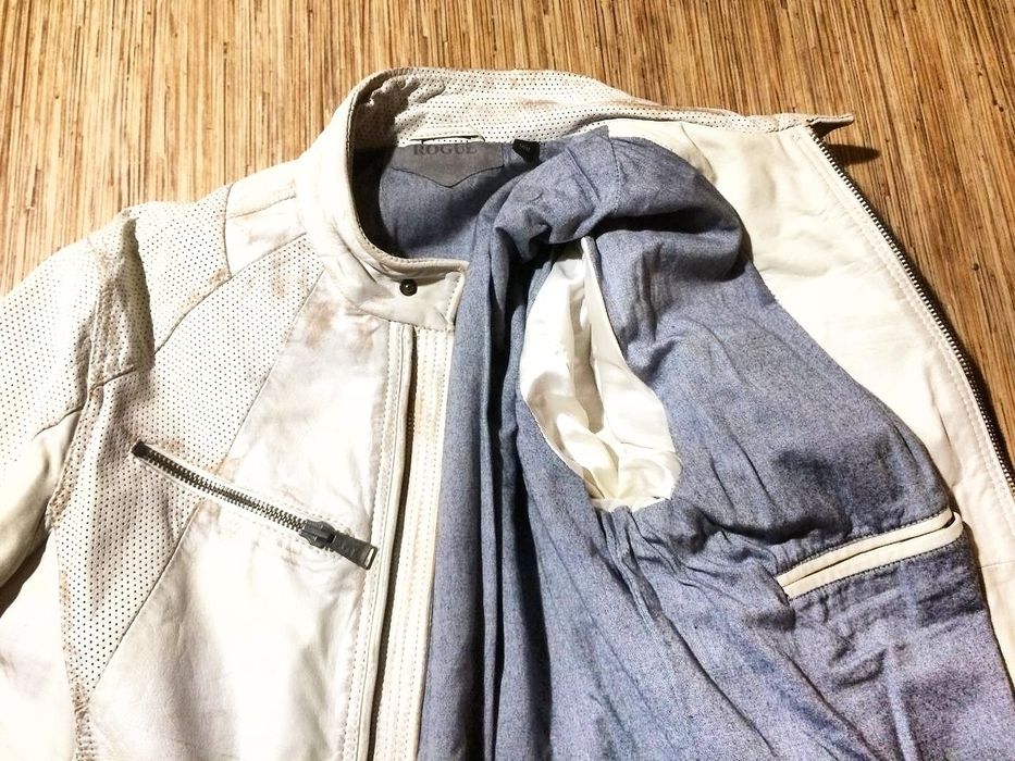 Кожаная куртка 48р.