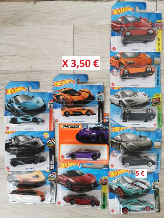 Hot Wheels BMW, Mercedes