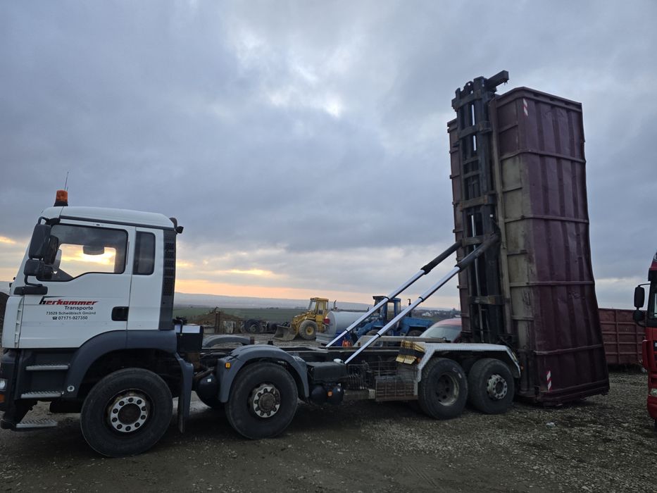 Man Abrollkipper basculanta 8x4