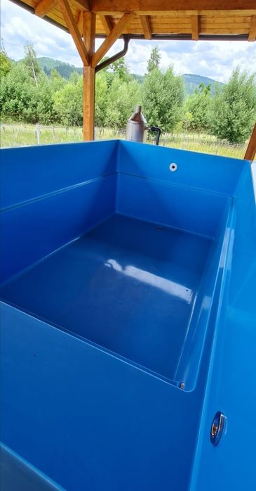 Piscina Minipiscina fibra de sticla 2.2m x 3.75m x 1.2 m