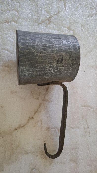 Cană metrologică CUPRU masiv URSS 1977