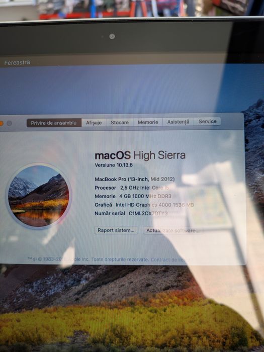 MacBook Pro 13” Mid 2012 – Perfect Funcțional Constanta • OLX.ro
