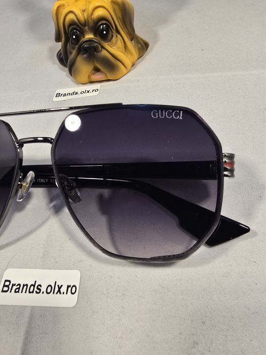 Promotie - Ochelari de soare Gucci Mirro Silver, 66029, made in Italy