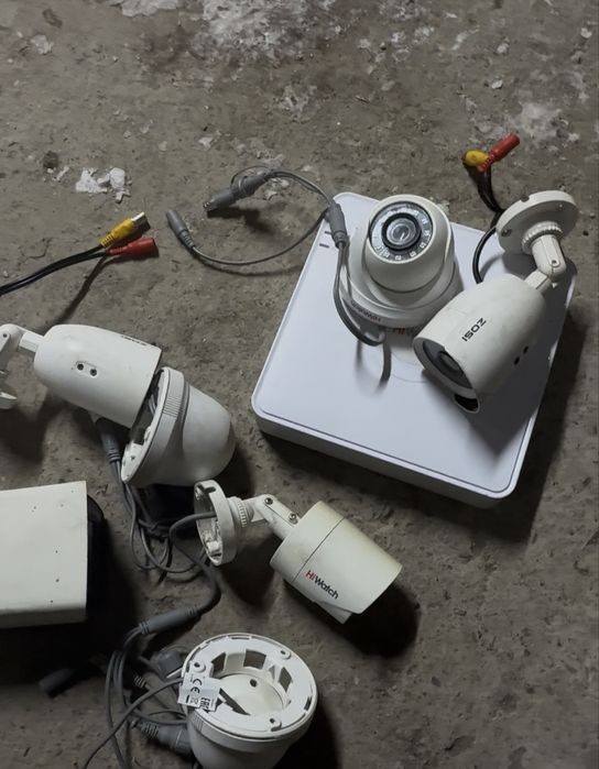 Камеры видеонаблюдения.