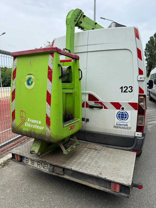 Duba cu nacela PRB 12m Renault Master France Elevateur 121F
