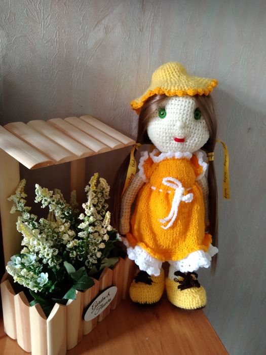 Интерьерная кукла Одуванчик