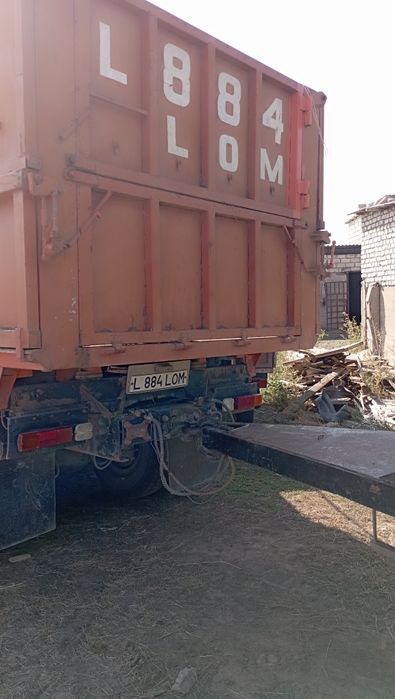 Камаз 55102 евро1 с прицепом