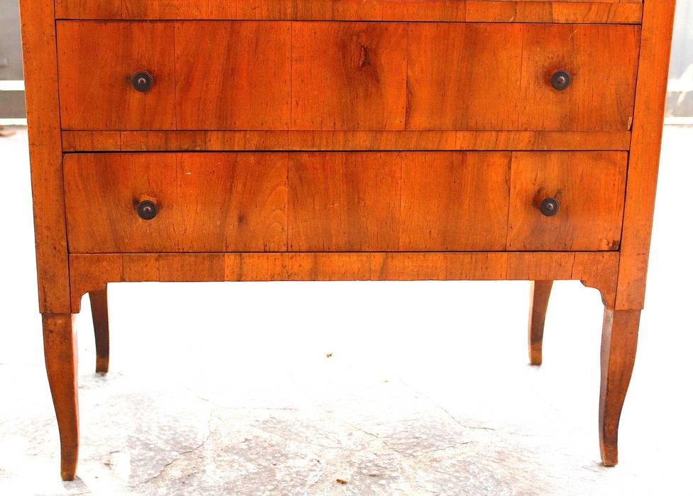 Стариннен скрин от Верона Италия 1960 г. стил Империо фурнирован орех