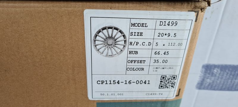 20цола Mercedes Мерцедес 4бр