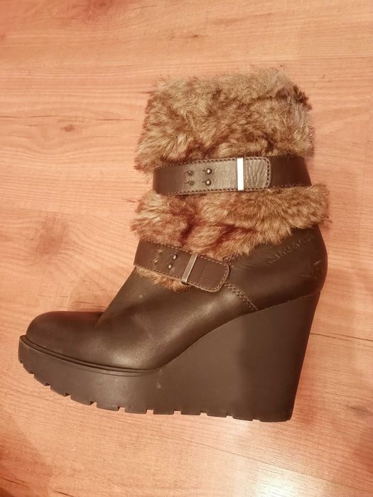 Cizme piele Calvin Klein