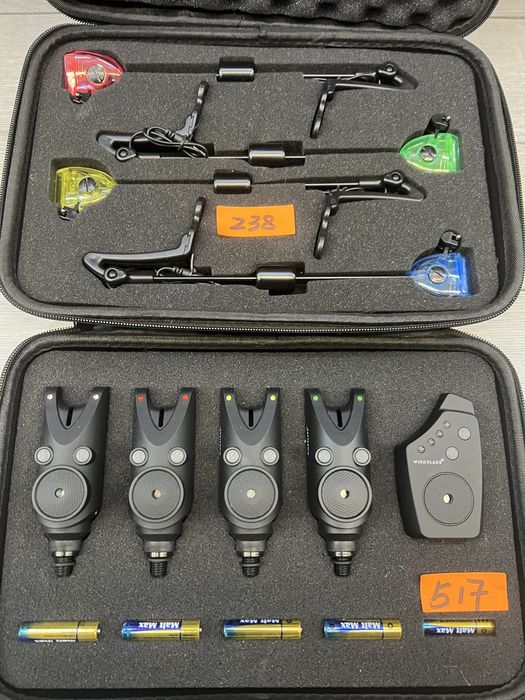 Set 4 avertizori cu stație WindBlade + Penar cu 4 Swingheri 517