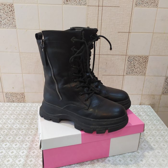 Зимние ботинки, размер 36-37