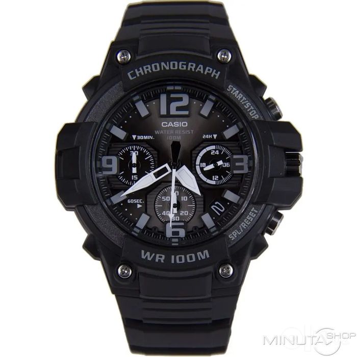 CASIO MCW100H    часы хронограф WR100M