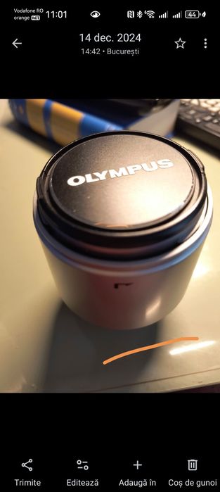 Mirorless Panasonic G7 + obiectiv olympus