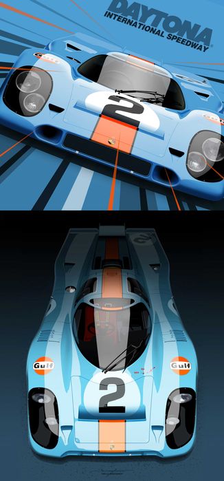 ПОСТЕРИ: Автомобилни илюстрации / Индивидуална поръчка