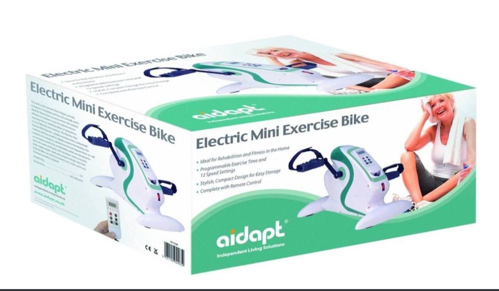 Мини велотренажер электрический для ног и рук