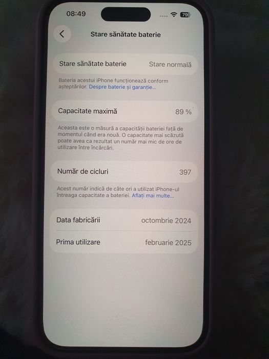 Iphone 16 black 128 gb