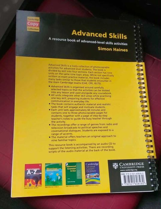 Advanced Skills Book and Audio de Haines, Simon