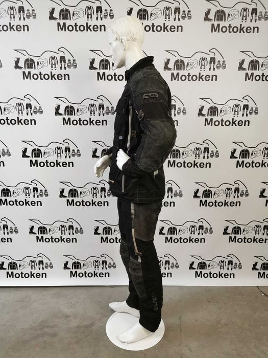 Costum moto textil REUSCH impermeabil marime M