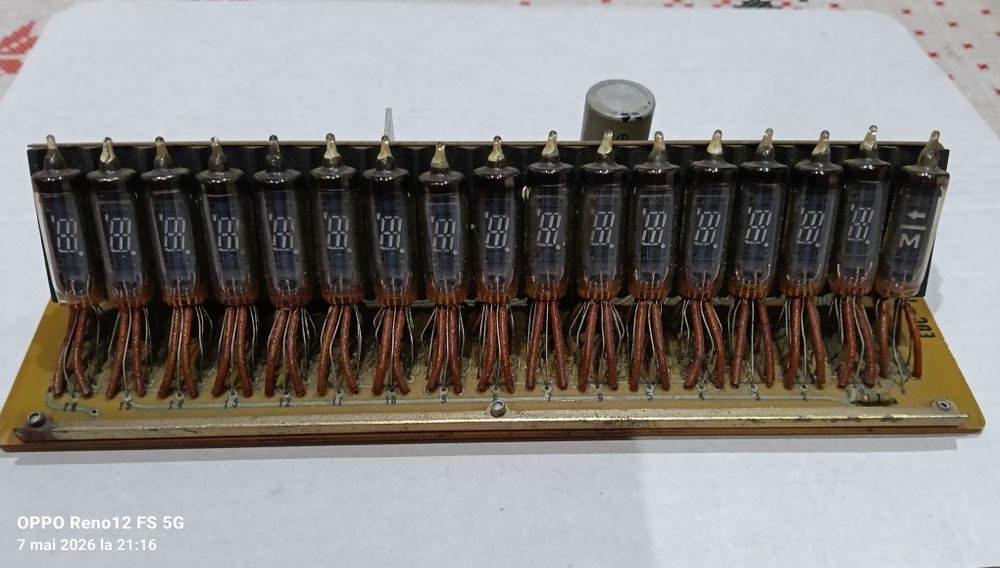 Placa cu tuburi VFD