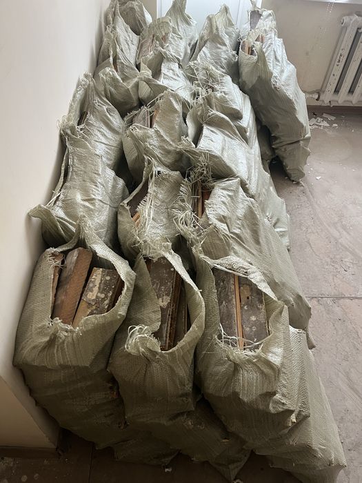 Дрова в мешках 1000 тенге