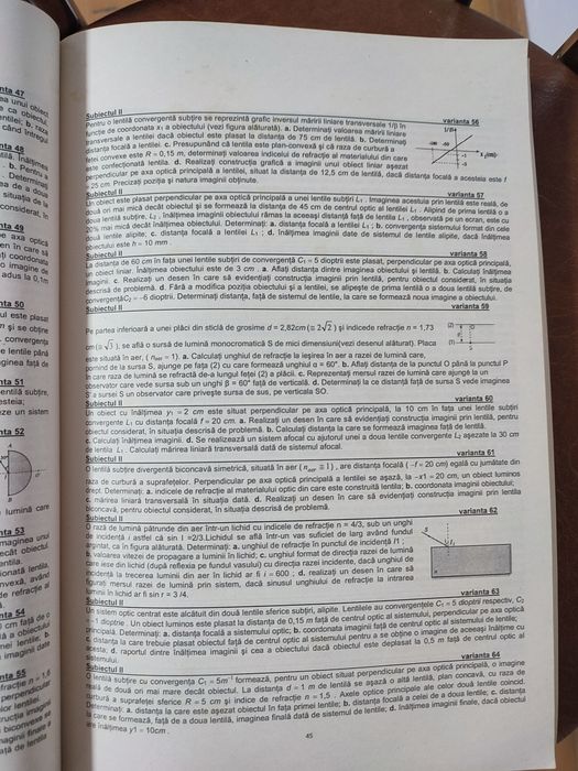 Carte bacalaureat fizică