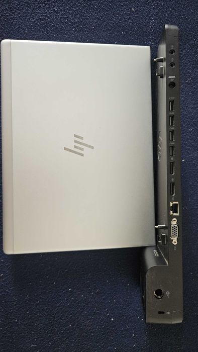 Laptop HP 830 Elitebook + Docking Station Ultraslim + Alimentator auto